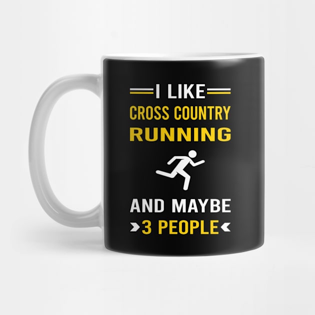 3 People Cross Country Running XC by Good Day